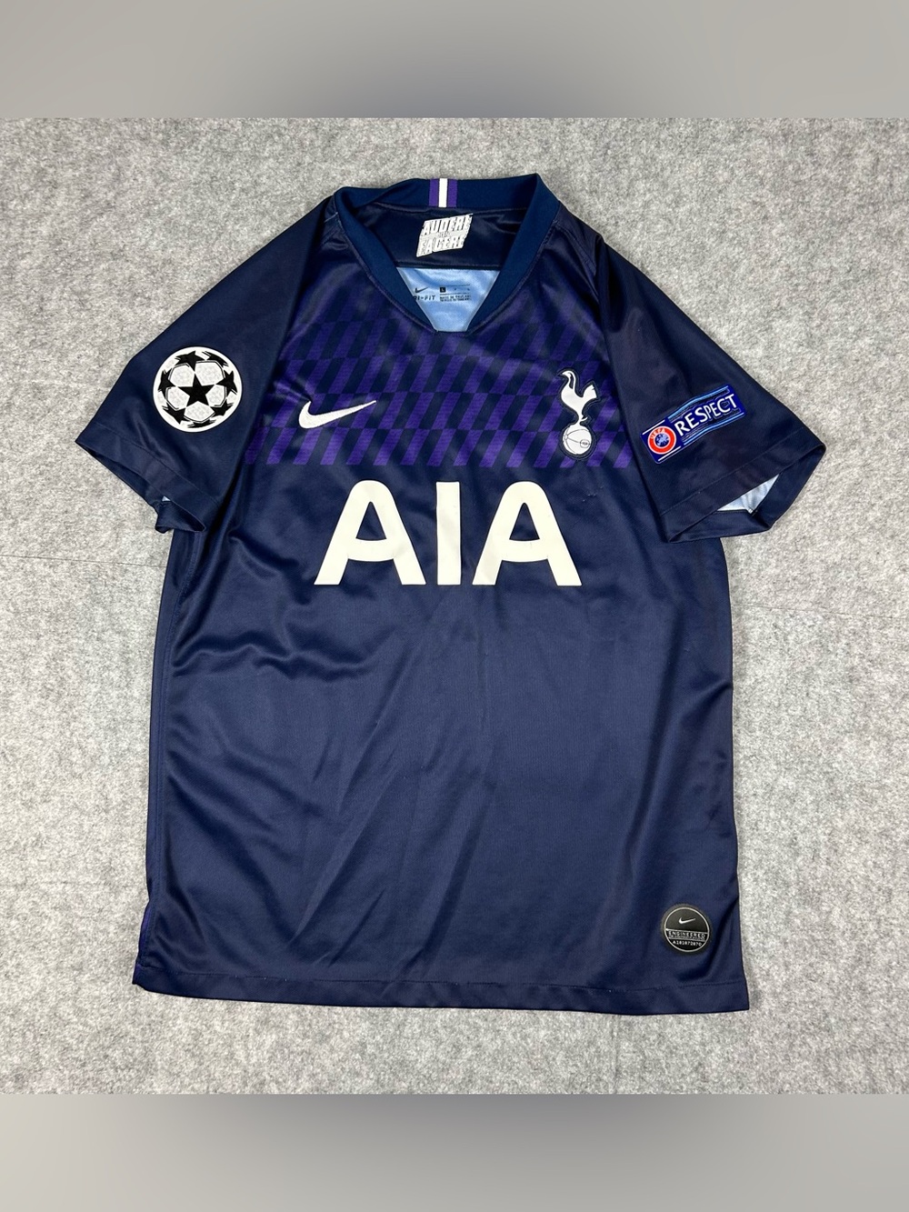 Nike Tottenham Hotspur 2019/20 Home National Jersey Shirt Son Heung Min Large